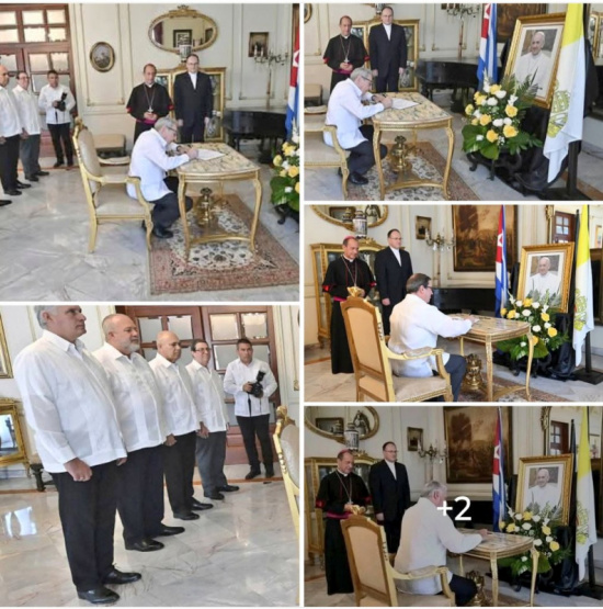 ¡El gesto hipócrita de la Dictadura Atea de Cuba !