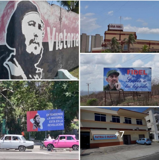 ¿Por qué los carteles de Fidel siguen engañando a millones mientras el país se desmorona?