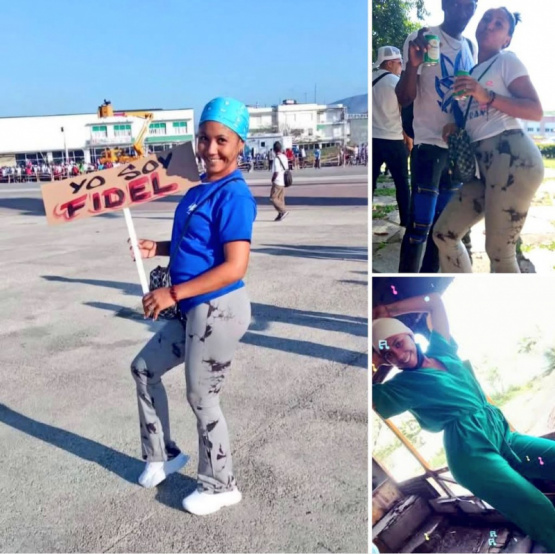 Malena Mengana Vera conquista Santiago de Cuba a pura voz y se queda ¡ronca! ¿Qué dijo en medio del desfile?