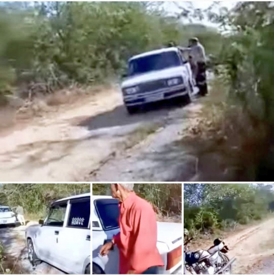 Asalto brutal en Las Tunas: Chófer recibe pedrada en la cabeza y la comunidad en estado de shock