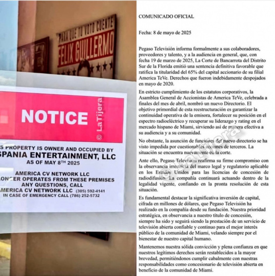 Cierre Sorprendente: América TeVé de Miami Cesa Operaciones Sin Aviso y Deja a Todos en Shock