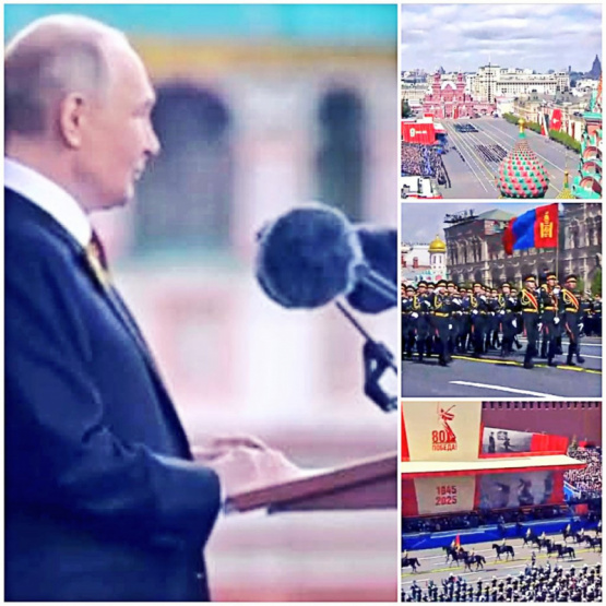 Celebraciones del Kremlin: ¿Un desfile de glorias pasadas o una tapadera para el fracaso en Ucrania? Descubre la verdad detrás de la estrategia de Putin.