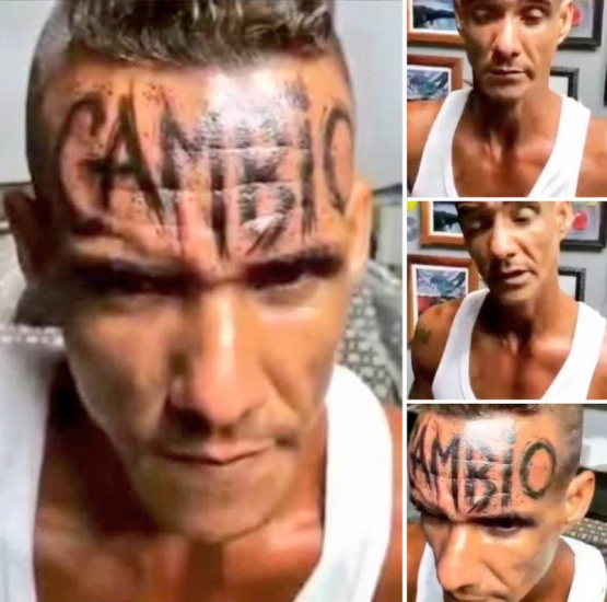 El Opositor Tatuado con la Palabra 