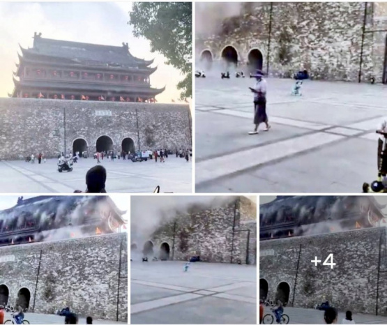 El derrumbe que conmociona al mundo: ¿qué falló en la restauración de la histórica Torre del Tambor en China?