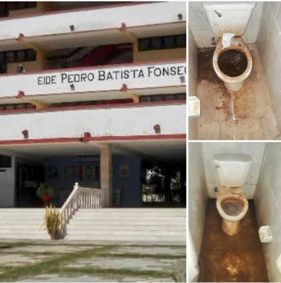 Baños en la Escuela de Deportes de Granma: ¡Un escándalo de insalubridad que pone en peligro la salud de 700 niños!