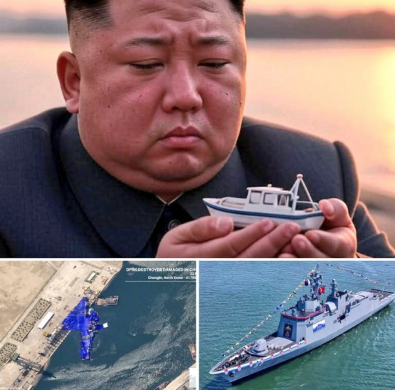 El Desastroso Accidente del Nuevo Buque de Guerra que Sacude a Corea del Norte
