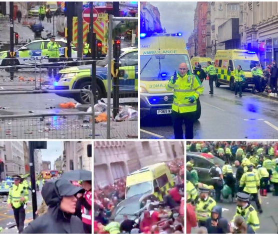 TERROR EN LIVERPOOL: ¡Un carro arrolla a fanáticos en plena celebración del título de la Premier League! ¡Al menos 47 heridos!