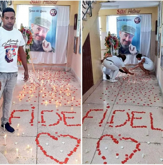 Jóvenes cubanos invocan a Fidel en una misa para frenar el aumento de tarifas de internet: 