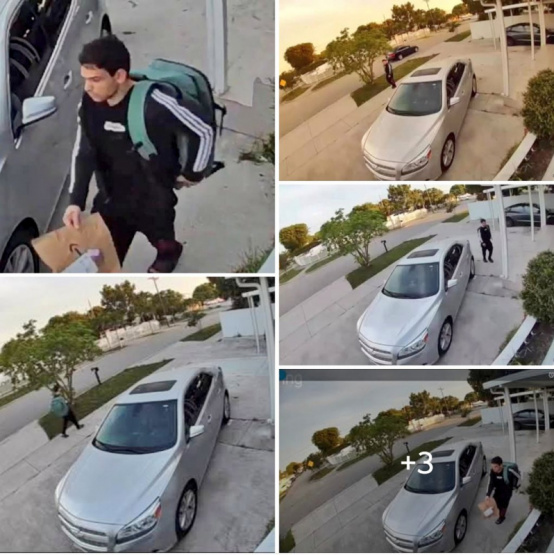 Ladrón de paquetes enfurece a Hialeah: ¡Los vecinos piden ayuda para atraparlo!