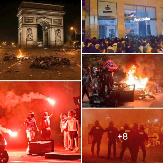 Caos en Francia: El horror tras la victoria del PSG revela la crisis de liderazgo de Macron