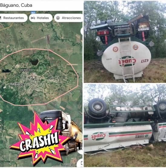 Accidente de Camión de Combustible en Báguano: ¿Derrame Peligroso a la Vista? Entérate de Todos los Detalles Aquí