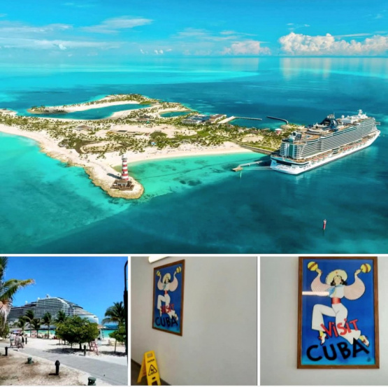 ¡Indignante! Encuentran publicidad turística de Cuba en un baño de cruceros mientras su pueblo sufre bajo un régimen opresor