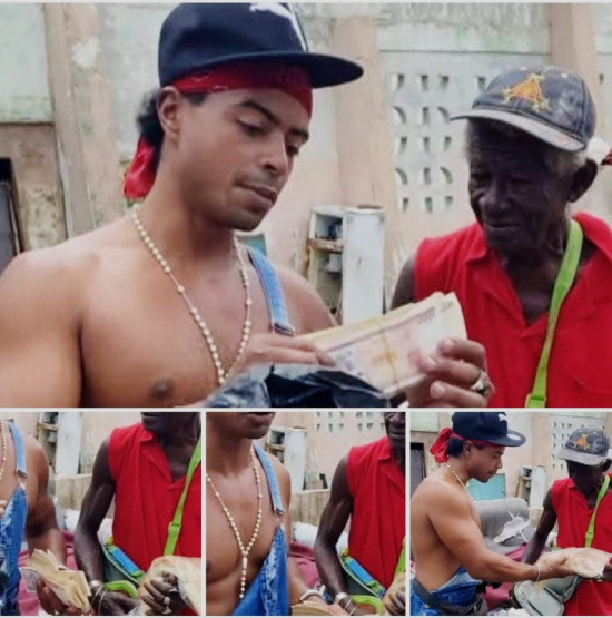 Un milagro de amor: cubanos recaudan más de 70 mil pesos en 15 horas para darle un hogar a un mendigo