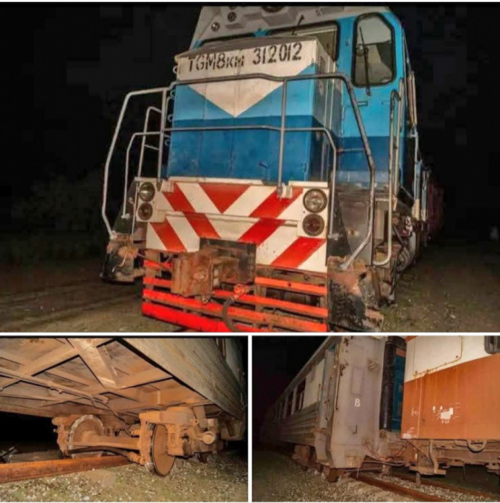 ¡Tremendo susto en la ruta Holguín-Antilla! Un tren se descarrila cerca de Herrera y la incógnita crece: ¿qué lo causó?