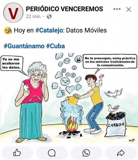 ¡Cubanos entre el hambre y la risa burlona! El insensible sarcasmo de un periódico oficialista genera indignación en Guantánamo.