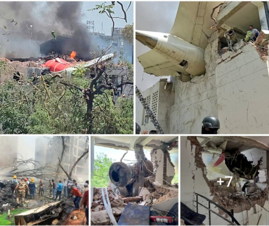 Un trágico accidente aéreo en Ahmedabad: ¡un avión de Air India se estrella minutos después de despegar! Descubre las impactantes consecuencias y la carrera contra el tiempo de los equipos de rescate.