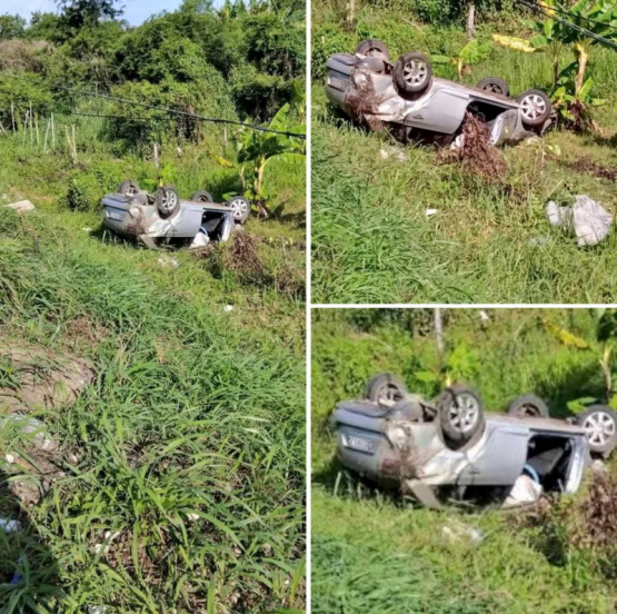 Impactante vuelco en Camagüey: ¿Qué ocurrió con los ocupantes del vehículo? Detalles alarmantes en la Circunvalación.