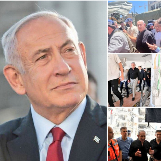 NETANYAHU EN TEL AVIV: 
