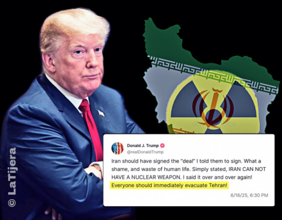 ALERTA MUNDIAL: Trump advierte sobre una inminente crisis nuclear en Medio Oriente, ¡las evacuaciones ya son urgentes!