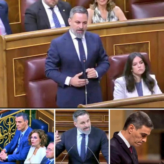 ¡Abascal estalla en el Parlamento y llama a Sánchez corrupto! La tensión social a punto de explotar en España