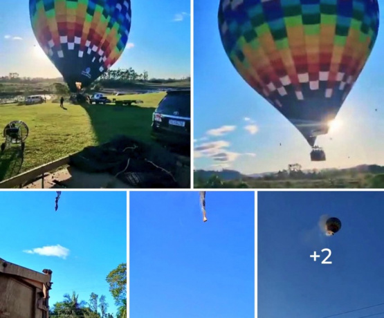 Globo Aerostático se Incendió y Dejó 8 Muertos, la Comunidad Llora a sus Víctimas