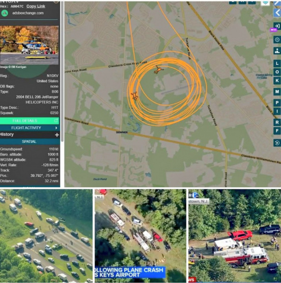 Tragedia aérea en Nueva Jersey: ¿Qué sucedió en el aeropuerto Cross Keys? Detalles impactantes sobre el siniestro que conmociona al país.