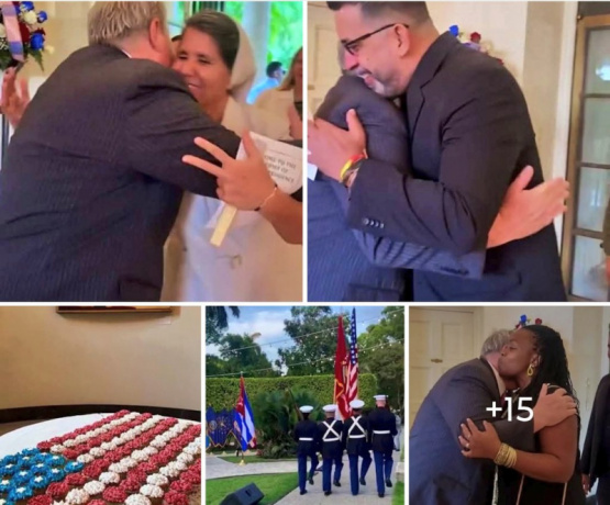 La Embajada de EE.UU. en La Habana: Un Brindis por la Libertad que Conmueve a Cuba a Pesar de la Represión