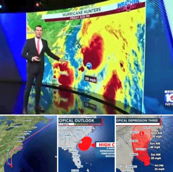¡Alerta Total! La Depresión Tropical Tres se Fortalece y Amenaza con Destrucción en la Costa Este de EE.UU. ¿Estás Preparado para lo Peor?