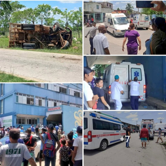 Tragedia en Ciego de Ávila: ¡Tres jóvenes muertos y 33 heridos en un accidente que conmociona a toda la comunidad!