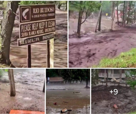 ¡Inundaciones arrastran casas y los vecinos huyen en busca de refugio!