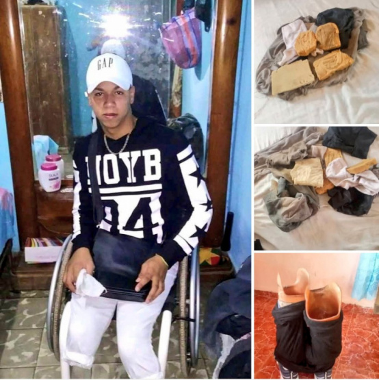 ¡Urgente! Yasmany, el joven cubano que lucha por caminar, necesita tu ayuda para recuperar su dignidad.