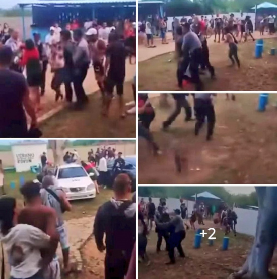 La dictadura castrista se sostiene en la represión: Impactantes imágenes de la brutalidad policial en Cuba que no puedes ignorar!