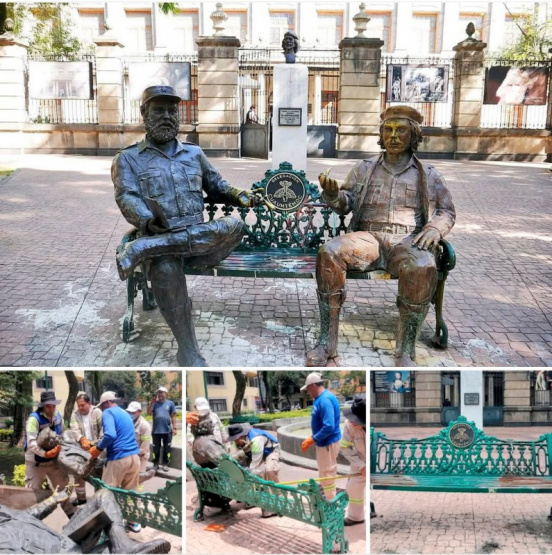 FUERA CHE Y FIDEL: LA CONTROVERSIA QUE DIVIDE A CDMX EN LA REMOCIÓN DE LAS ESTATUAS HISTÓRICAS