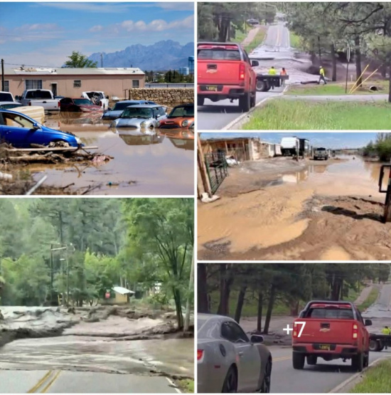 Ruidoso bajo la tormenta: ¡familias atrapadas y la ayuda brilla por su ausencia!