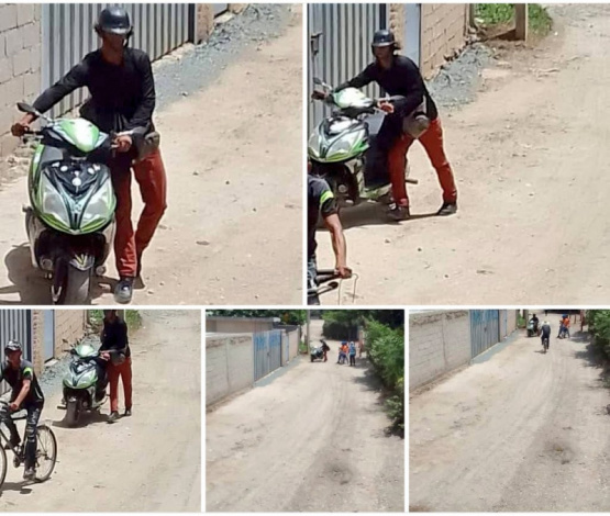 ¡Increíble Ataque en Holguín! Delincuente golpea a anciano de 70 años y roba su motorina: ¡Ayúdanos a identificarlo!