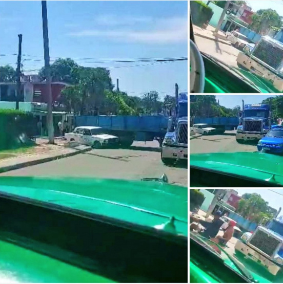 Accidente espectacular en La Habana: un camión y un Lada colisionan en cruce mortal, testigos revelan detalles impactantes ¡No creerás quién podría ser el culpable!