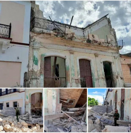 Derrumbe en Cárdenas: ¡Un herido y el patrimonio arquitectónico en peligro! Descubre la alarmante situación que no puedes ignorar.