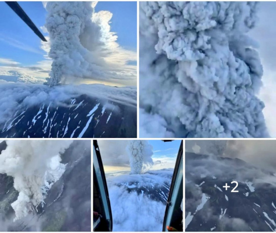 Erupción del Volcán Krasheninnikov: ¡460 años de calma y ahora una nube de ceniza de 6 km que alarmó al mundo!
