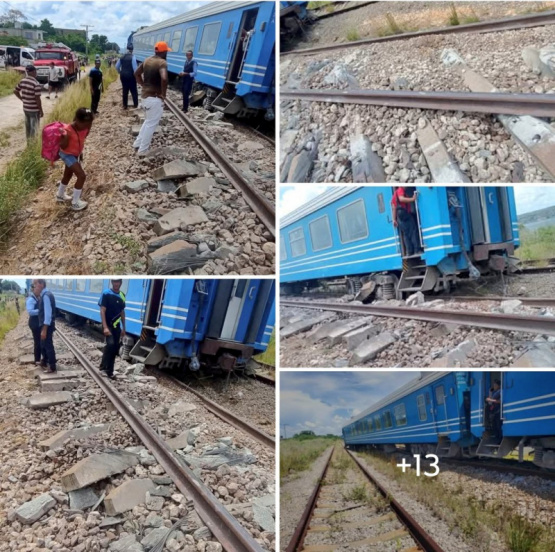 Tragedia Evitada: Maquinista de 33 Años Evita un Desastre en el Descarrilamiento de un Tren en Matanzas