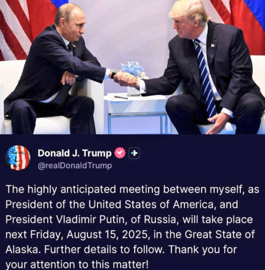 Trump y Putin se reúnen en Alaska: ¿la cumbre que cambiará el destino de Ucrania?