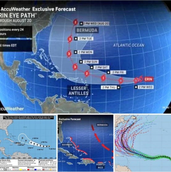 ¡El Huracán Erin se acerca: Prepárate para el impacto y descubre cómo protegerte!