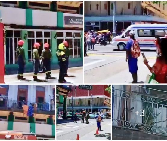 Derrumbe en Centro Habana: ¡Personas atrapadas! Bomberos luchan contra el reloj para salvar vidas