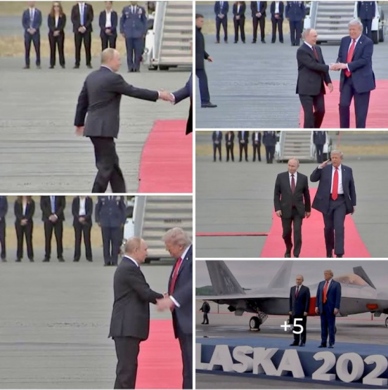 Encuentro Histórico en Alaska: ¡Las Imágenes Exclusivas de Trump y Putin que Podrían Decidir el Futuro de la Guerra!