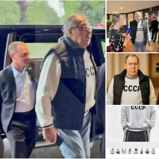 Lavrov en Alaska: ¿Provocación con camiseta de la URSS o simple nostalgia? Descubre el mensaje oculto detrás del polémico gesto del canciller ruso.