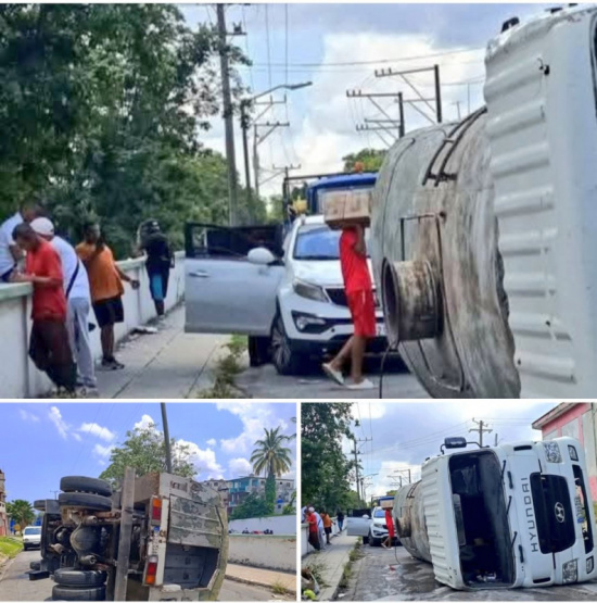 Tragedia en La Habana: Un choque mortal entre un camión cisterna y un bicitaxi estremece a El Cerro