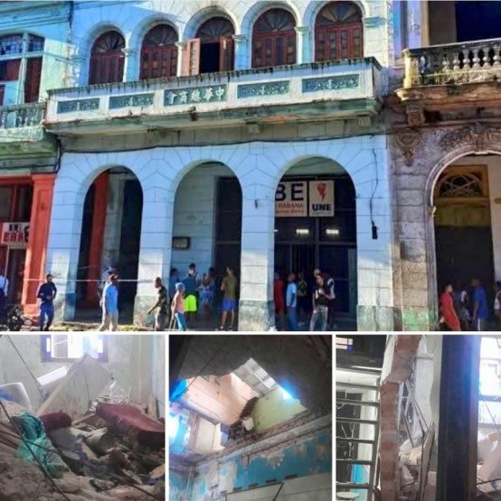 Derrumbe en Centro Habana: Anciano herido y crisis en el patrimonio histórico, ¿qué medidas tomarán las autoridades?