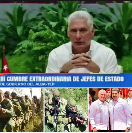 Dictador cubano apoya a Venezuela y acusa a EE.UU. de ser el verdadero enemigo: ¿Se acerca un enfrentamiento decisivo en Latinoamérica? ¡Entérate de los escalofriantes detalles!