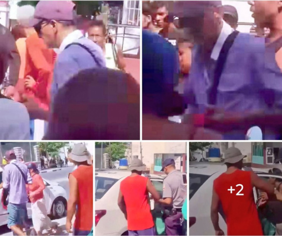 Capturan a ladrón en plena Avenida Garzón mientras la multitud grita 