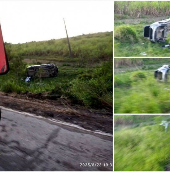 Accidente fatal en Las Tunas: auto volcado y un conductor desesperado ¡Ayúdanos a esclarecer la verdad!