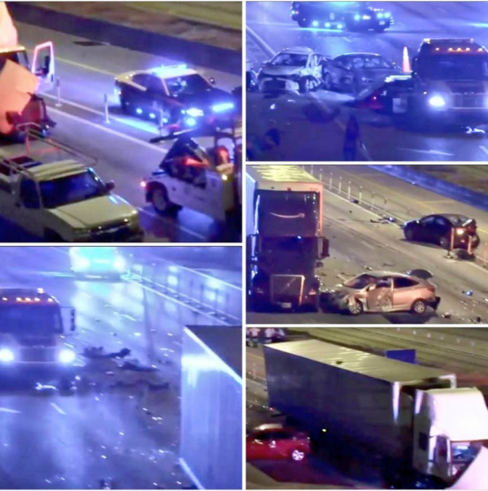Accidente devastador en la I-95: 29 heridos en un choque en cadena que paraliza Miami por horas